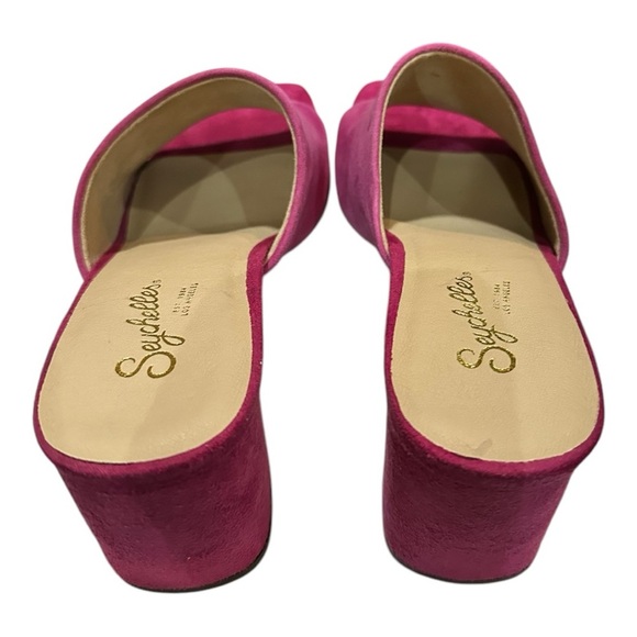Seychelles Adapt Suede Heels - Fuchsia, Size: 6.5, NWB - Picture 3 of 8